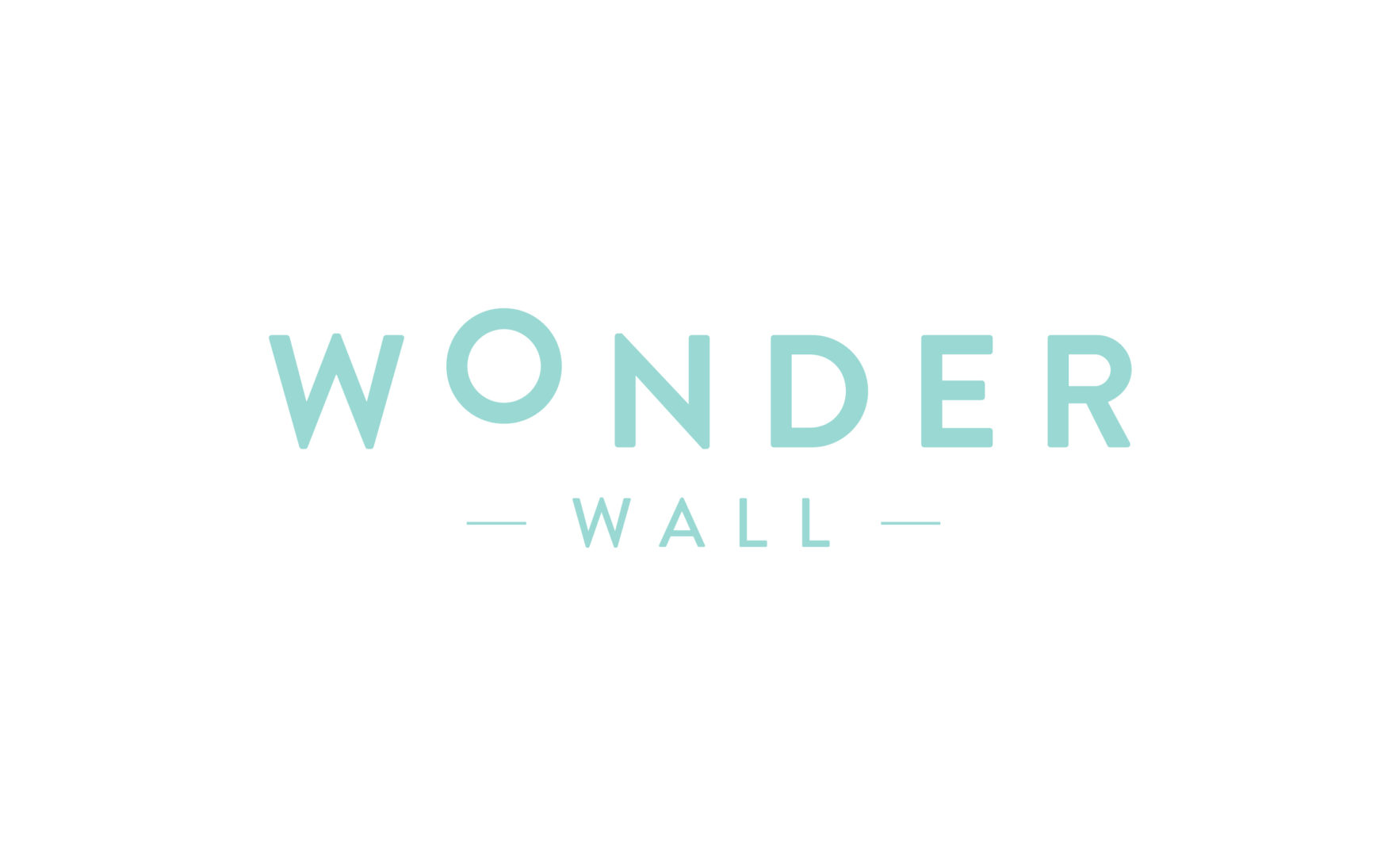 Wonder Wall typography font logo